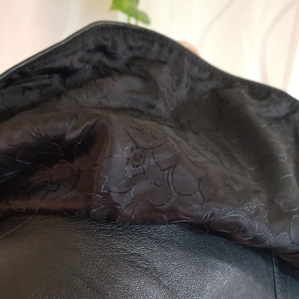 Vintage 1980s moto jacket, Back leather jacket, designer size Medium - Picture 10 of 15